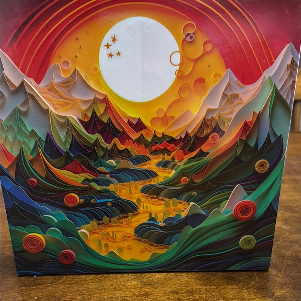 Bgraamiens Canyon Sunset Puzzle